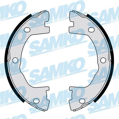 Комплект гальмівних колодок, стоянкове гальмо, Samko 87800