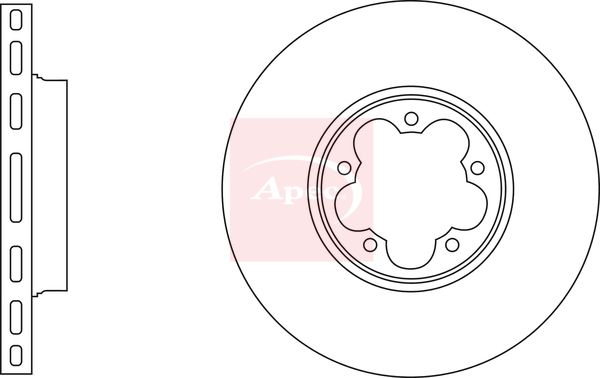 APEC Brake Disc DSK3140