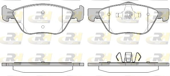 Комплект гальмівних накладок, дискове гальмо