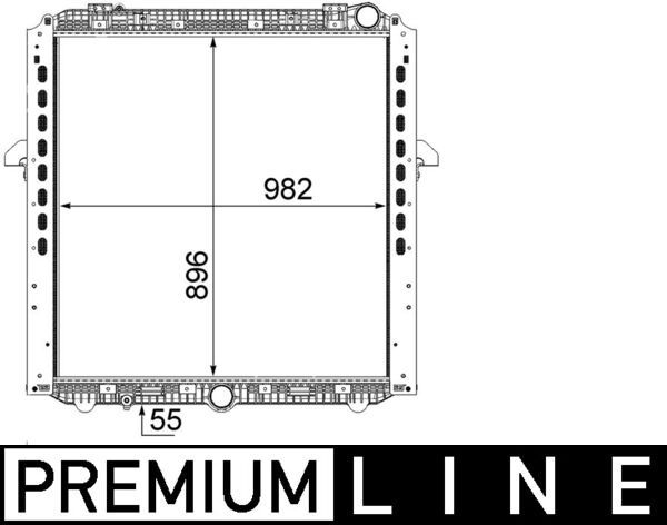 Product Image - Radiateur - CR865000P - MAHLE