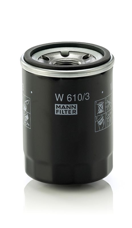 Olejový filtr MANN-FILTER W 610/3 — MLPARTS