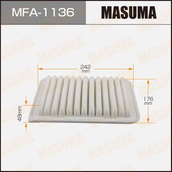 Повітряний фільтр, Masuma MFA1136