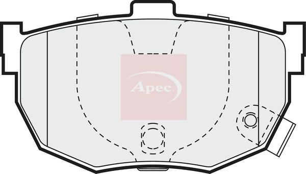 APEC Brake Pad Set, disc brake PAD999
