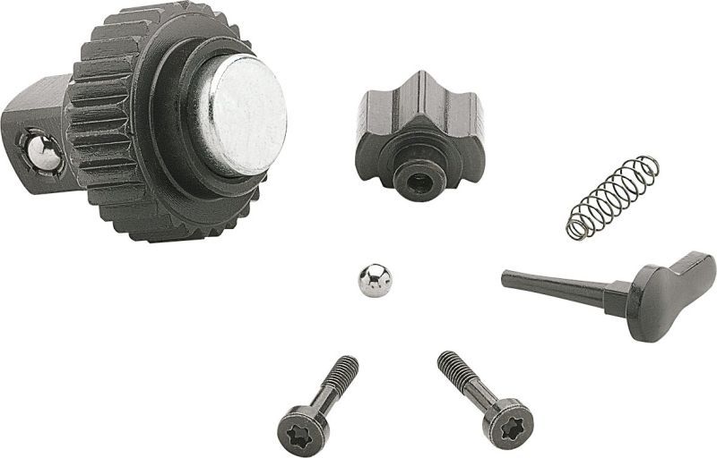 Set de reparat, cheie cu clichet reversibil HAZET 8816S/7
