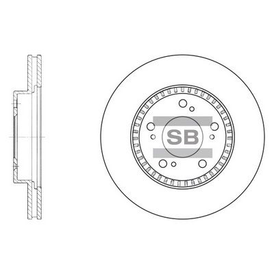 Гальмівний диск, Hi-Q SD4101