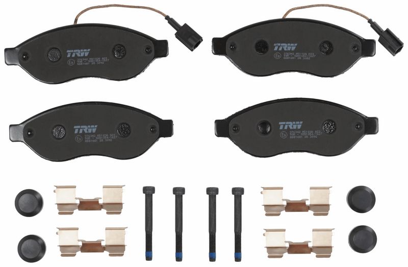 TRW GDB1681 Brake Pad Set, disc brake