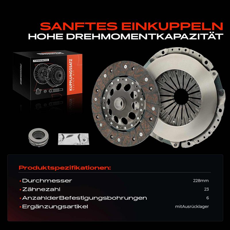 Frankberg 5481FB0037774 Clutch Kit