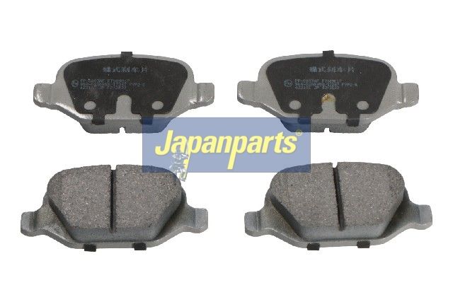 set placute frana,frana disc JAPANPARTS PP-0003AF