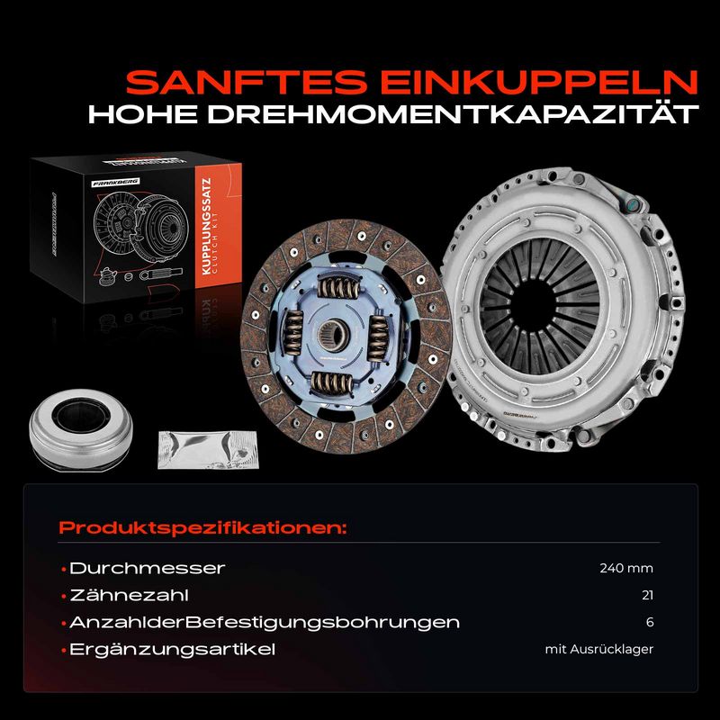 Frankberg 5481FB0028797 Clutch Kit