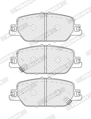FERODO FDB4964 Brake Pad Set, disc brake