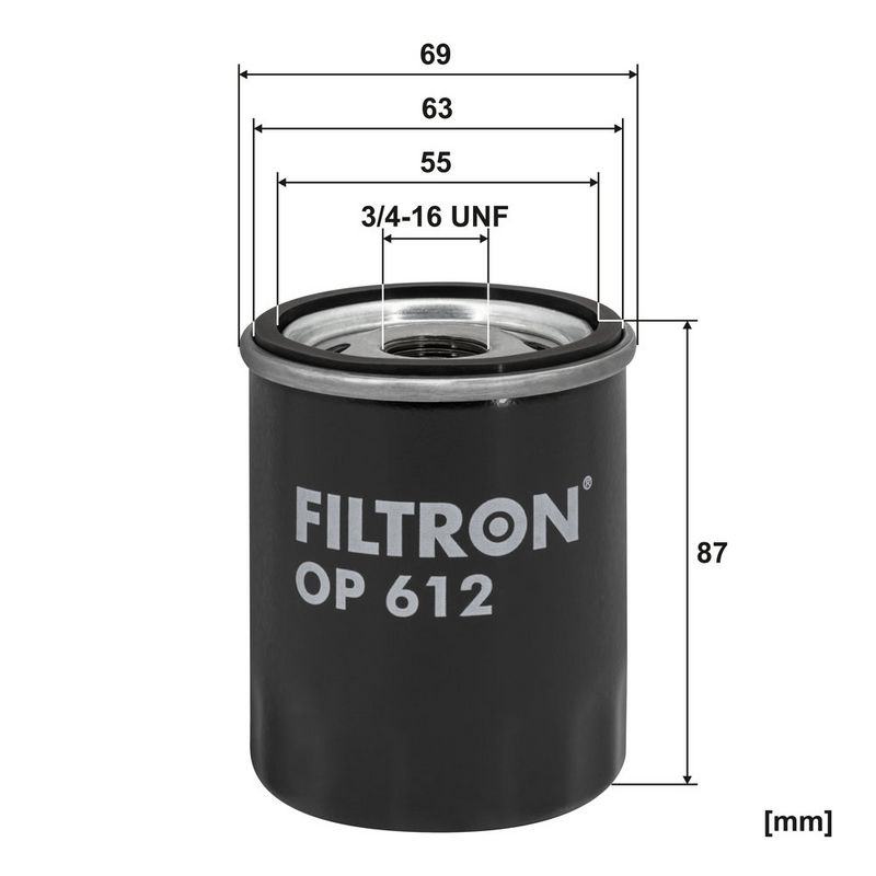 Õlifilter, FILTRON OP 612