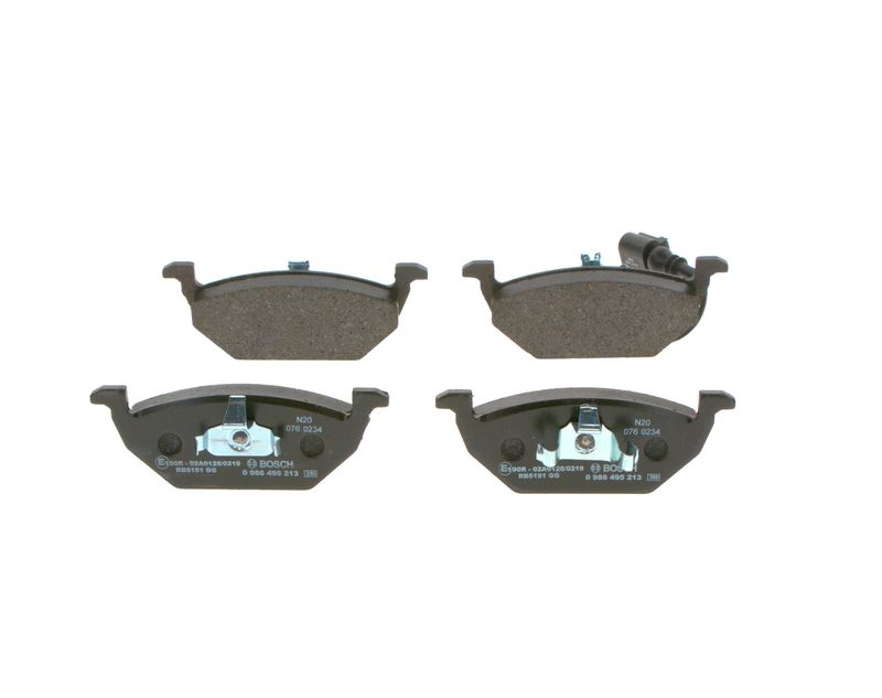 BOSCH 0 986 495 213 Brake Pad Set, disc brake