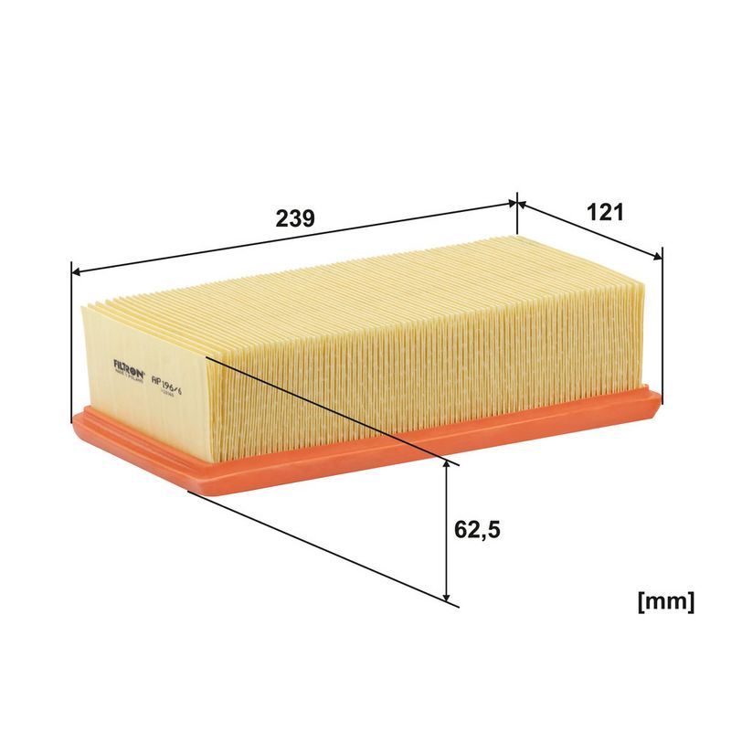 Õhufilter, FILTRON AP 196, 6