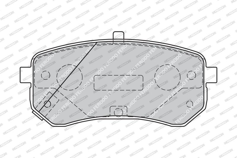 FERODO Plaquettes de frein à disque FDB1902