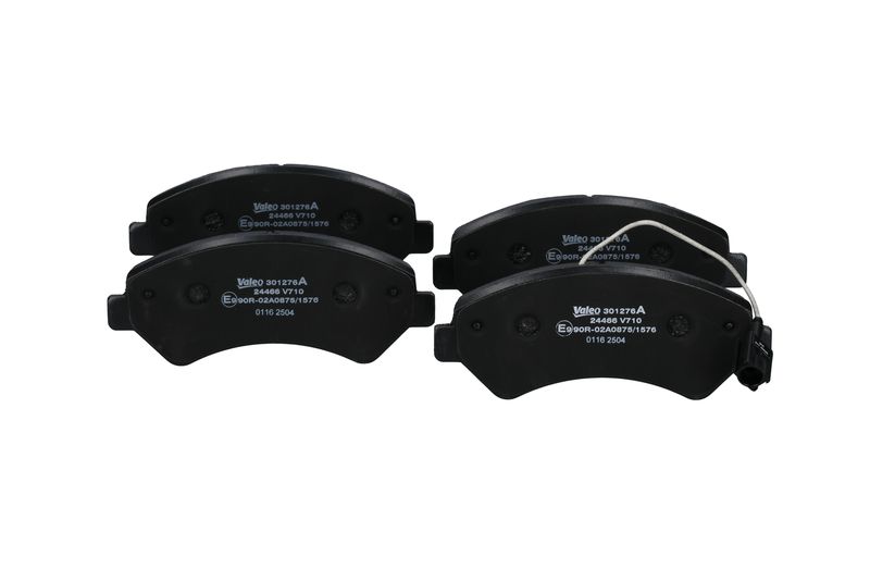 Sada brzdových destiček, kotoučová brzda 301276A