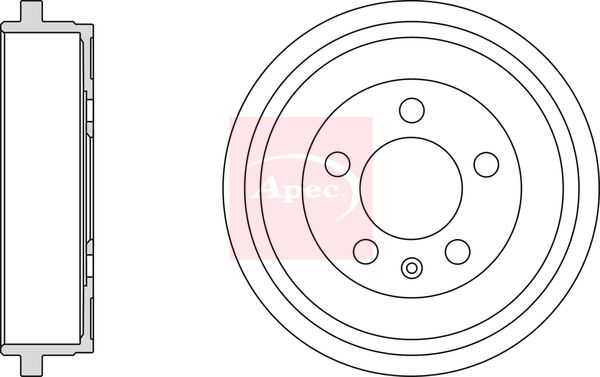 APEC Brake Drum DRM9531