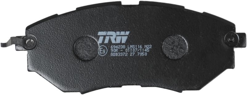 TRW GDB3372 Brake Pad Set, disc brake