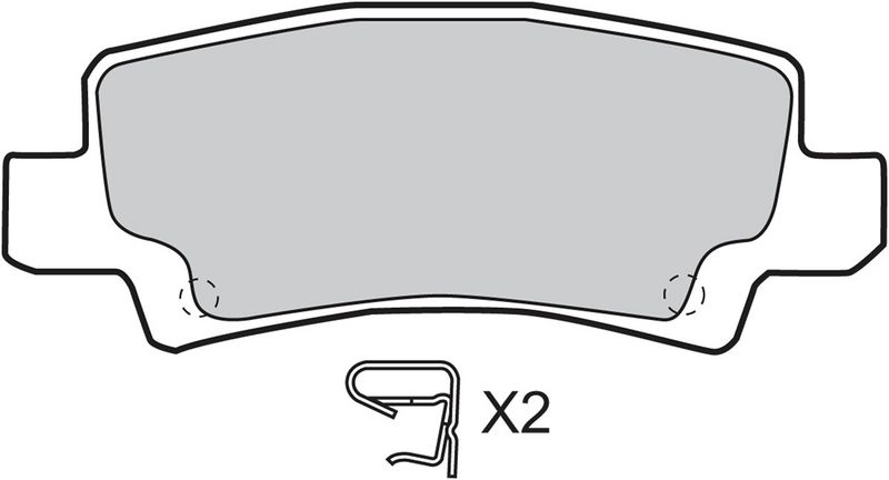 Juego de pastillas de freno