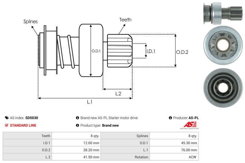 Vabajooks, starter, AS-PL SD5030