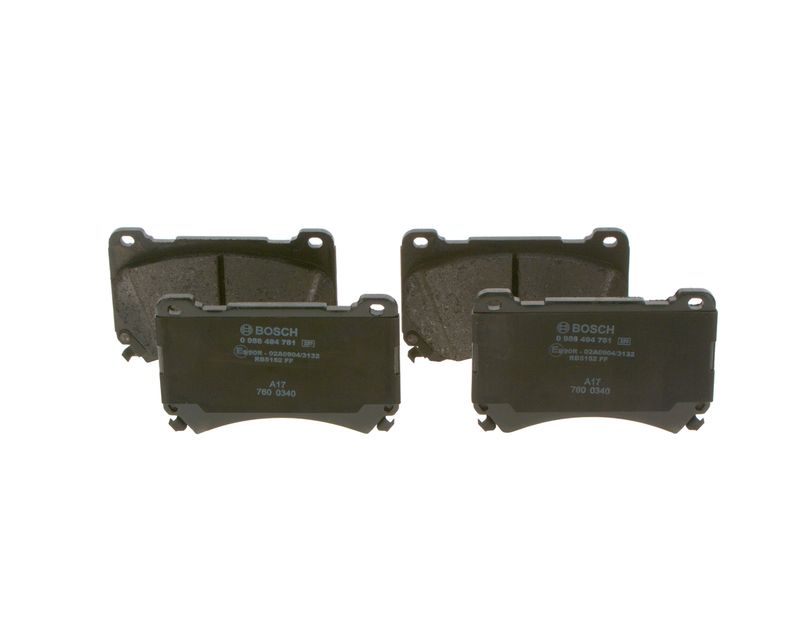 BOSCH 0 986 494 781 Stabdžių trinkelių rinkinys, diskinis stabdys