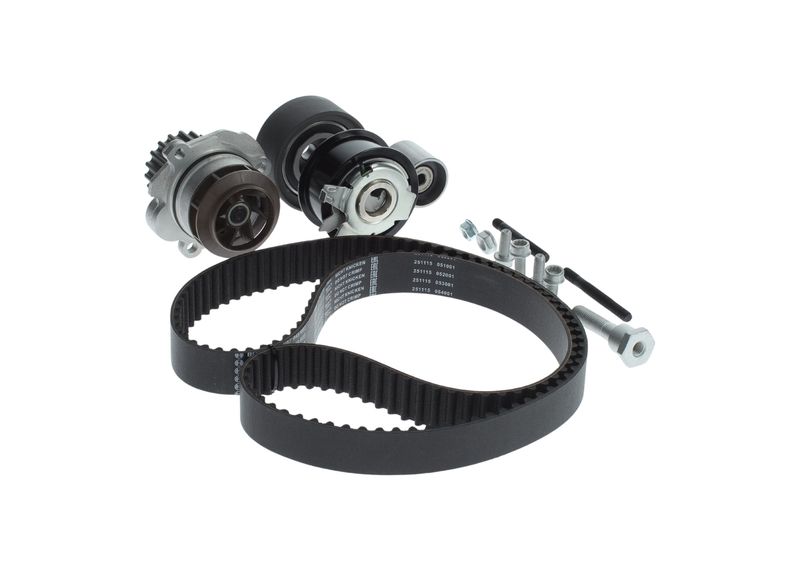 Veepump + hammasrihmakomplekt, BOSCH 1 987 945 311