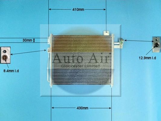 Auto Air Gloucester Condenser, air conditioning 16-1317
