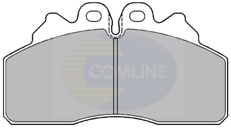 Комплект гальмівних накладок, дискове гальмо, Comline CBP9079