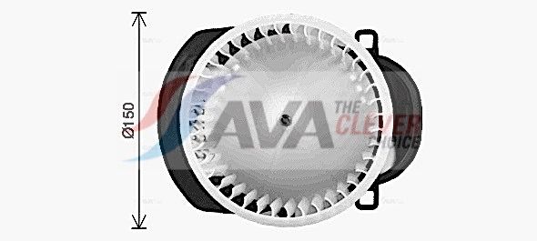 AVA QUALITY COOLING Interior Blower VN8549