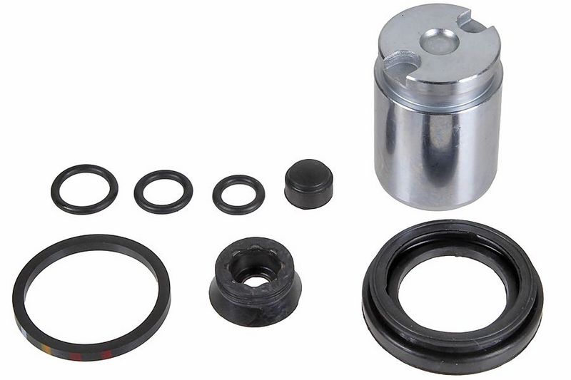 Remklauw reparatieset Achter Links/Rechts (diameter zuiger: 34) past: ABARTH 500 / 595 / 695, 500C / 595C / 695C  FIAT 500, 500 C, PANDA, PUNTO  LANCIA MUSA, YPSILON 0.9-1.9D 09.99-