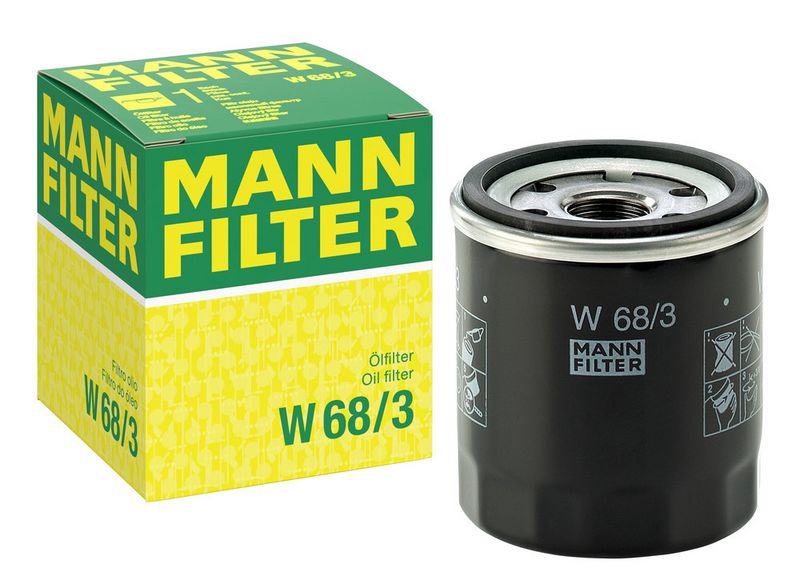 Õlifilter, MANN-FILTER W 68, 3