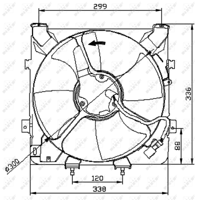 WILMINK GROUP ventilátor, motorhűtés WG1720143