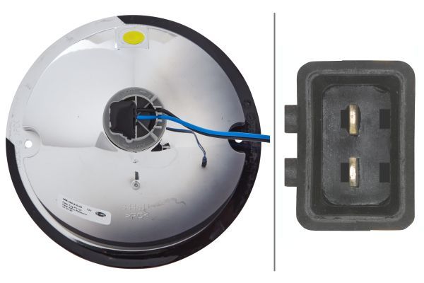Lumina de ceata spate 2NE 344 610-027 HELLA