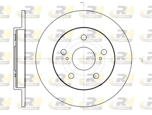 Гальмівний диск, Roadhouse 61074.00