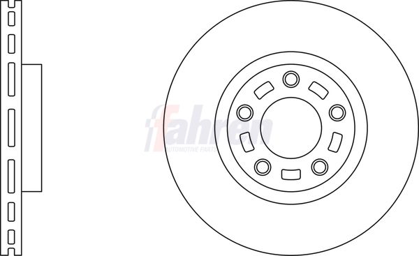 Fahren Brake Disc FBD6287