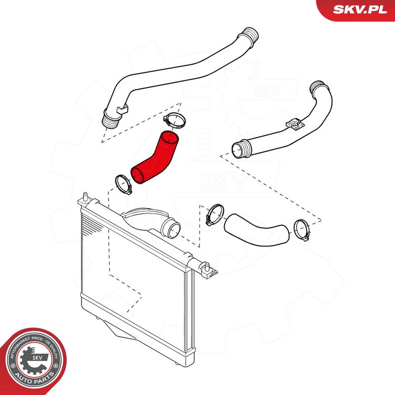 Laadimisõhu voolik, ESEN SKV 24SKV853