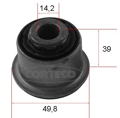 Опора, важіль підвіски, Corteco 80005179