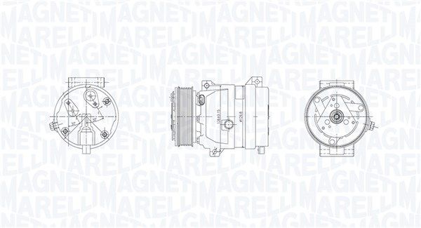 MAGNETI MARELLI Kompresorius, oro kondicionierius