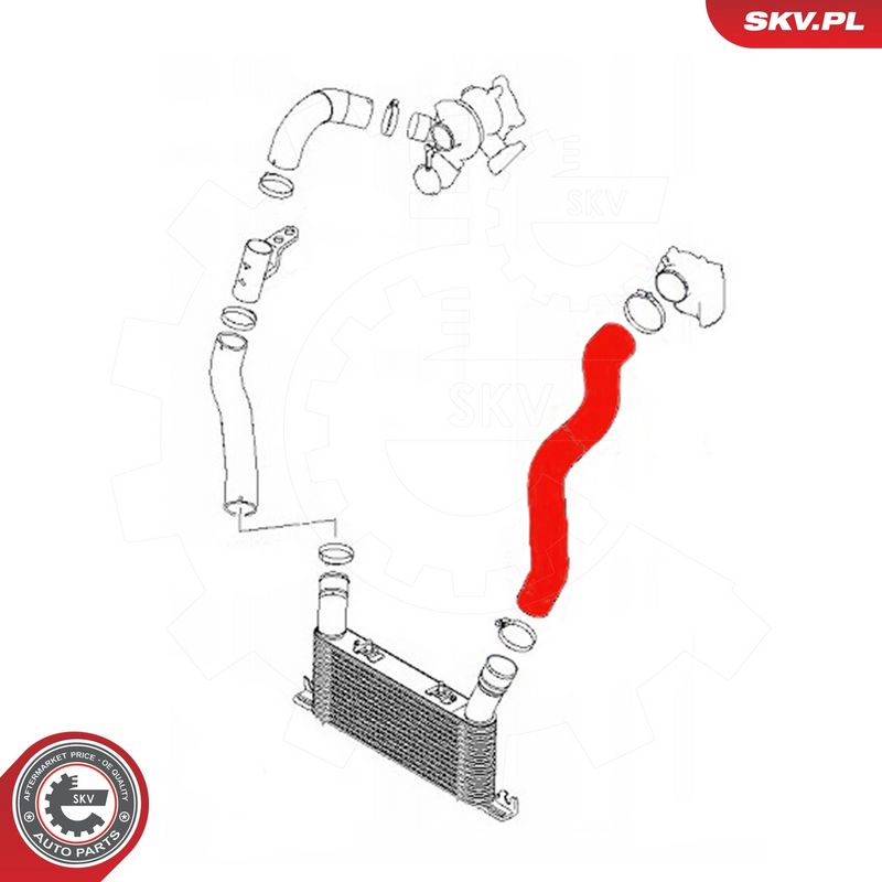 Laadimisõhu voolik, ESEN SKV 54SKV141