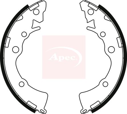 APEC Brake Shoe Set SHU832