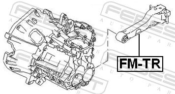 FEBEST FM-TR Mounting, manual transmission