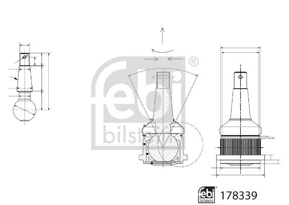 FEBI BILSTEIN 178339 Ball Joint