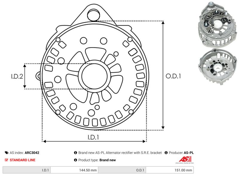 Seadistaja, generaator, AS-PL ARC3042