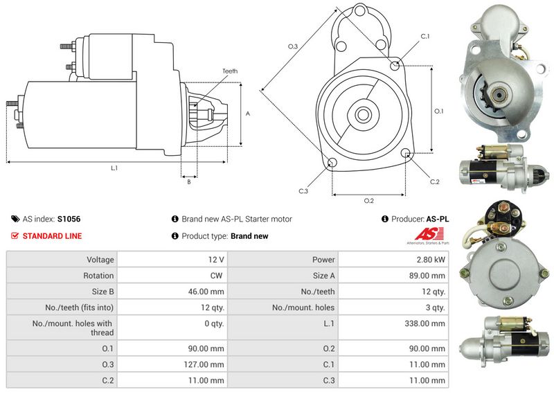 Starter, AS-PL S1056