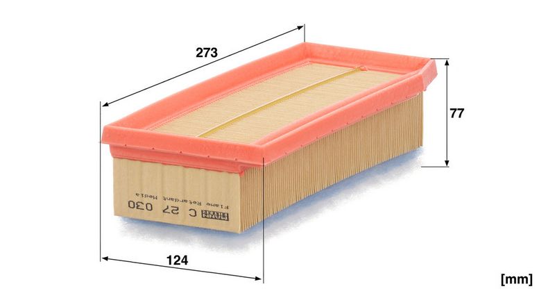 Õhufilter, MANN-FILTER C 27 030