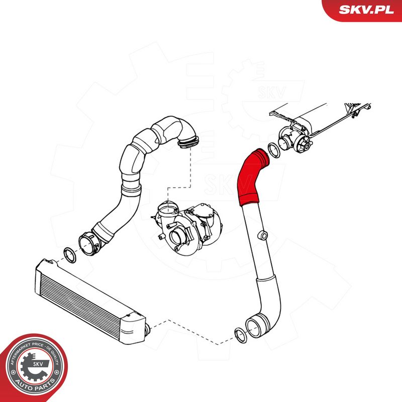 Laadimisõhu voolik, ESEN SKV 43SKV057