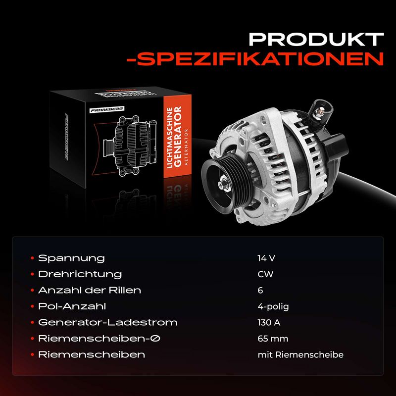 Frankberg 5481FB0002094 Alternator