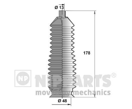 NIPPARTS gumiharang készlet, kormányzás J2843004