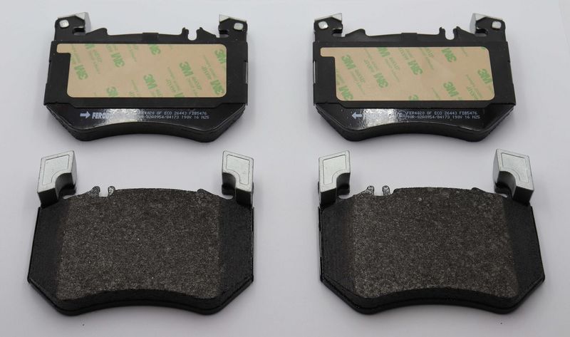 Bremsbelagsatz, Scheibenbremse