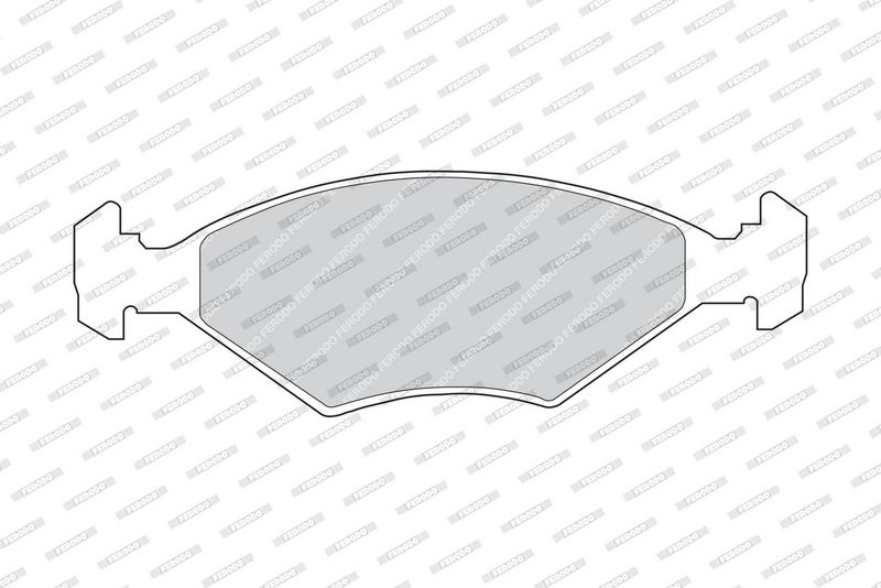 FERODO Plaquettes de frein à disque FDB519