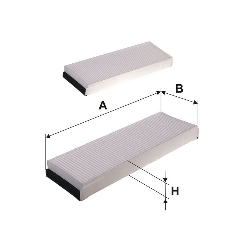 Filter, salongiõhk, FILTRON K 1162-2X